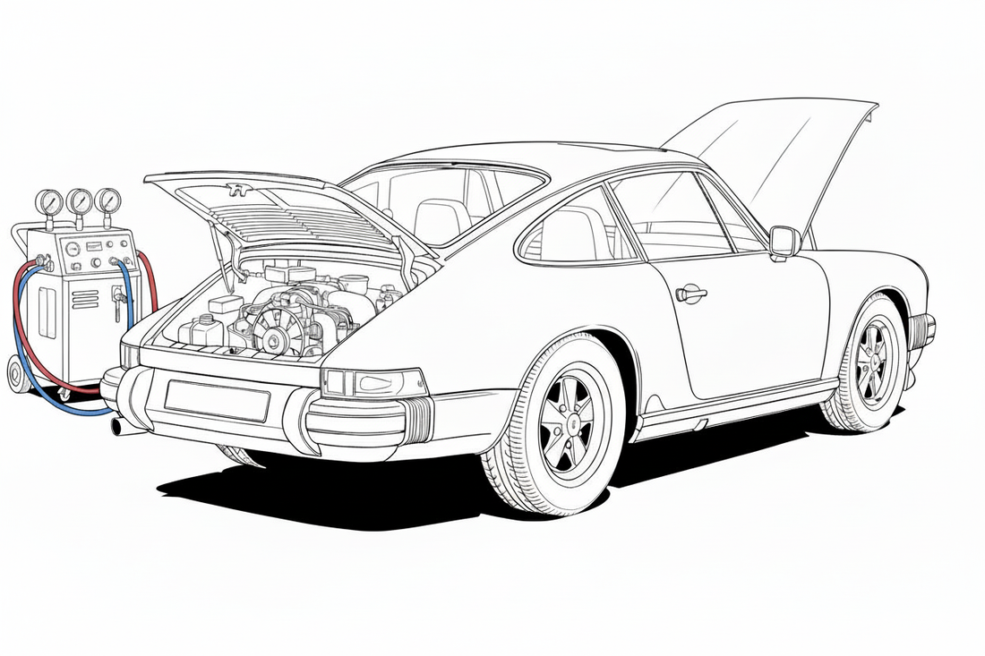 Klimawartung für Ihren Porsche, ob 911/930, oder 996/986/997/987