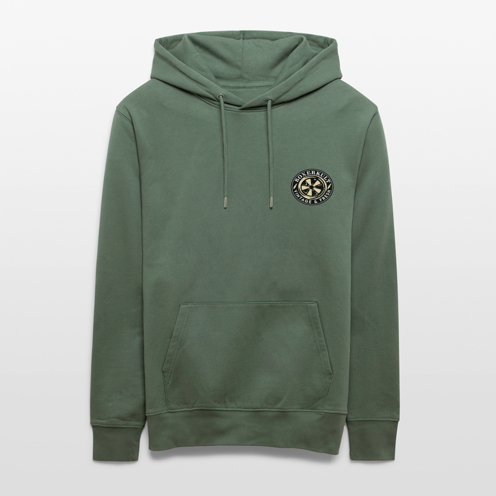 Hoodie CRUISER Unisex Organic - cypress green