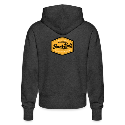 Hoodie SLAMMER Unisex Relaxed Fit Organic - dark heather grey