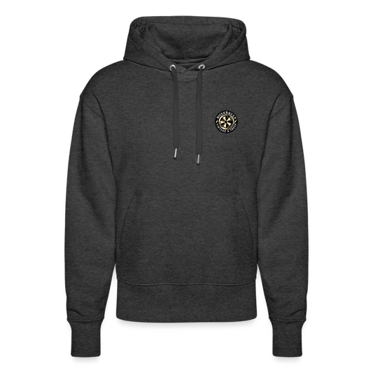 Hoodie Unisex Relaxed Fit Organic Fuchs - dark heather grey